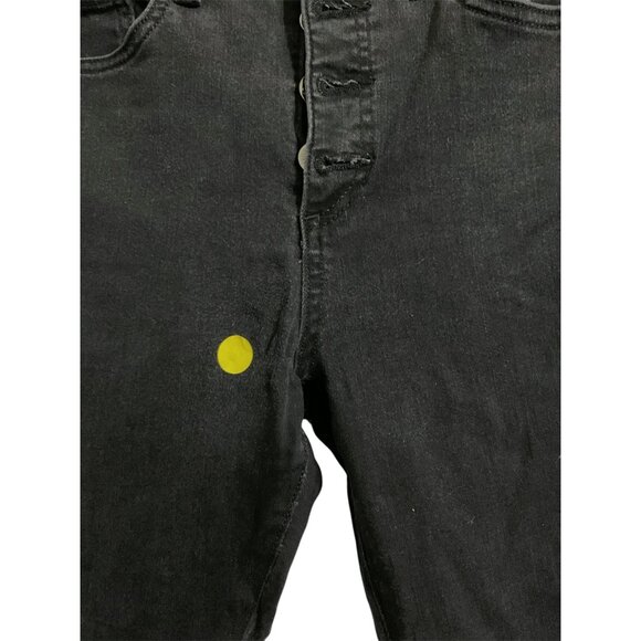 *VERONICA BEARD Jeans Debbie Skinny Buttonfly in Raven Wash size 28 - Picture 2 of 13